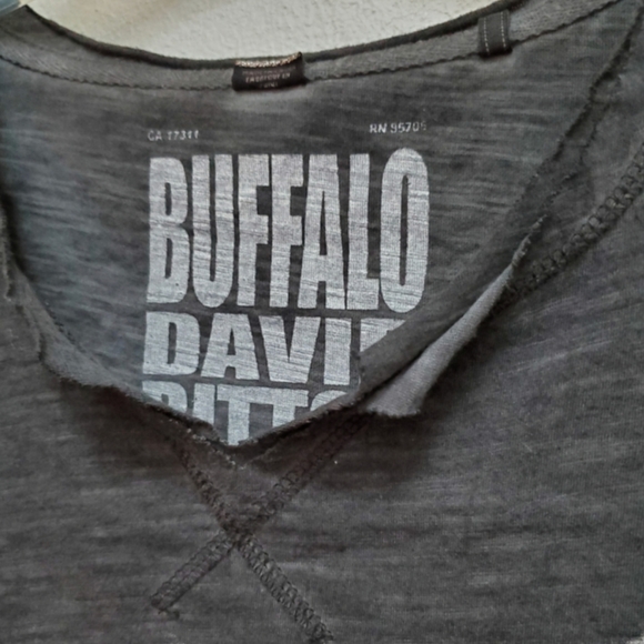 BUFFALO David Bitton Raw Edge Band Tee - Picture 3 of 11